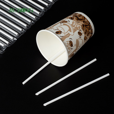 Wiederverwendbare 8mm Kraftpapier Boba-Strohe für Juice Coffee