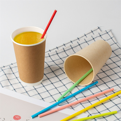 12mm 10mm scharfer Endblasen-Tee Straw Individual Wrap
