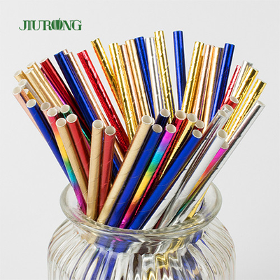 6mm 8mm 12mm kompostierbarer trinkender Straw Individually Wrapped Winkel des Leistungshebels biologisch abbaubar