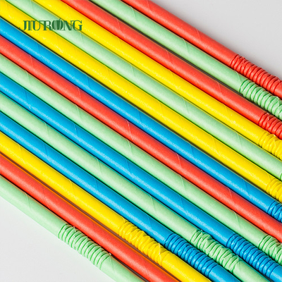 Kundenspezifisches gerades Biopapier, das Straw For Coffee Boba Tea trinkt