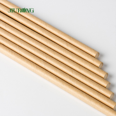 135mm Längen-biologisch abbaubares Papier Straw For Drinking Beverage