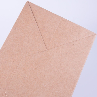Biologisch abbaubare Papiertüte mit flachem Griff, umweltfreundlich, 280 mm Logo-Druck