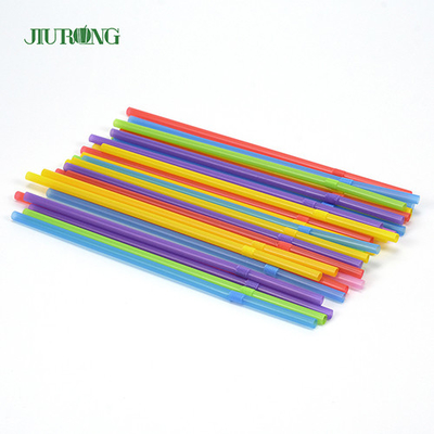 Biologisch abbaubare freundliche Wegwerf- Strohe Eco färbten Plastik-4.6*150mm