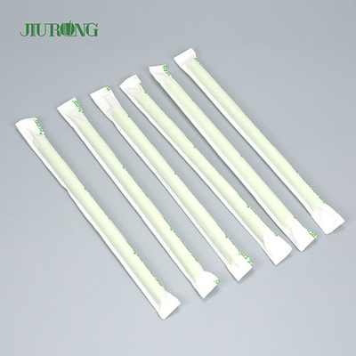 Jiurong Food Grade Biologisch abbaubare Papierstrohhalme Weihnachten Umweltfreundlich