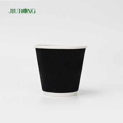Biologisch abbaubare Pappbecher für Cola-Saft, Tee, Kaffee, 4 Unzen, 6,2 cm, Lebensmittelqualität
