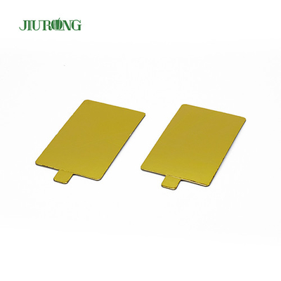 90 mm goldenes Einweg-Tortenbrett