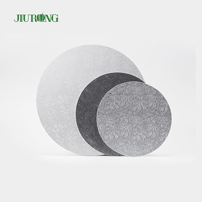 MDF-Wellpappe, Gold, rund, Kuchenbrett, 25,4 cm, recycelbar, JIURONG