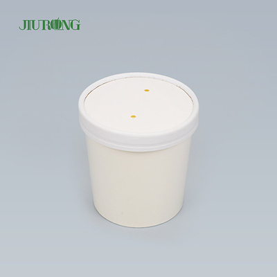 Kundenspezifische Eiscreme-Papierschüsseln in Lebensmittelqualität, mikrowellengeeignet, 8 OZ, umweltfreundlich