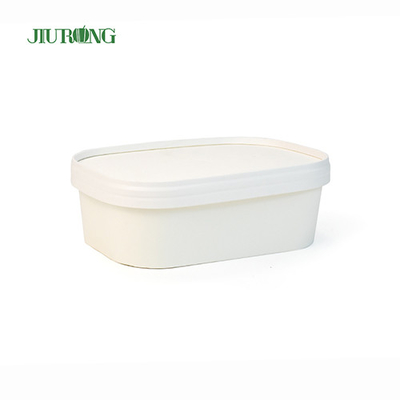 Hotel Haushalt 750 ml Papier Lunch Bowl Einweg Kraft Suppenschüssel