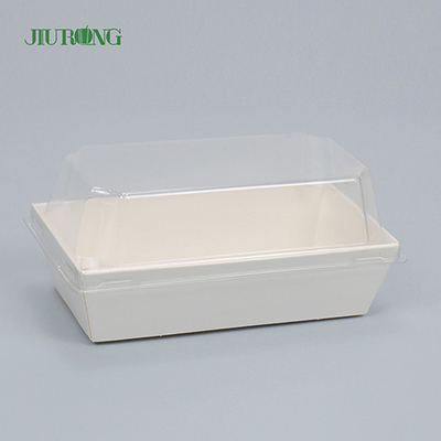 F Flute Recycelter biologisch abbaubarer Papierbehälter Fast Food Shop OEM ODM