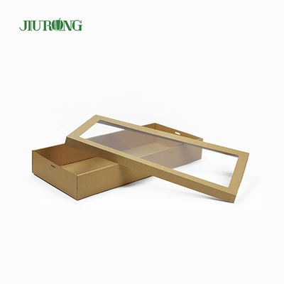 Umweltfreundliche, biologisch abbaubare Behälter zum Mitnehmen, 150 mm Wellpappe