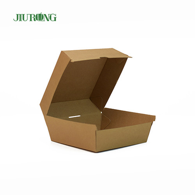 Einzüngige umweltfreundliche Verpackung zum Mitnehmen aus recyceltem Kraftpapier 1600 ml