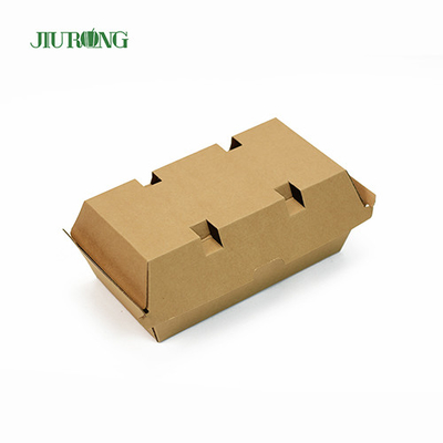 500 ml umweltfreundliche Verpackung zum Mitnehmen aus Wellpappe