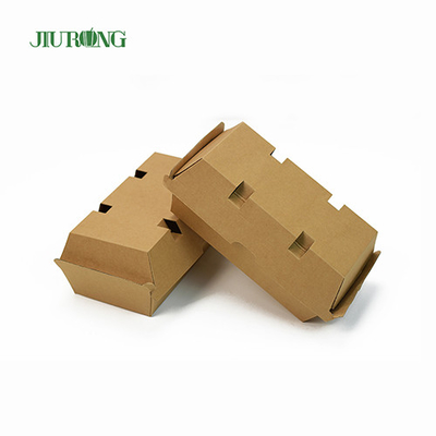 500 ml umweltfreundliche Verpackung zum Mitnehmen aus Wellpappe