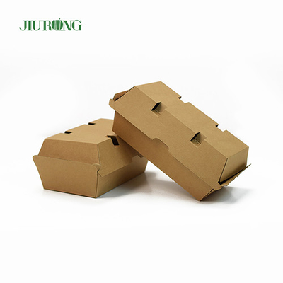 500 ml umweltfreundliche Verpackung zum Mitnehmen aus Wellpappe