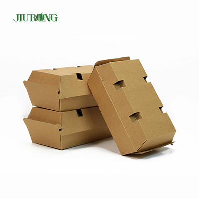 500 ml umweltfreundliche Verpackung zum Mitnehmen aus Wellpappe