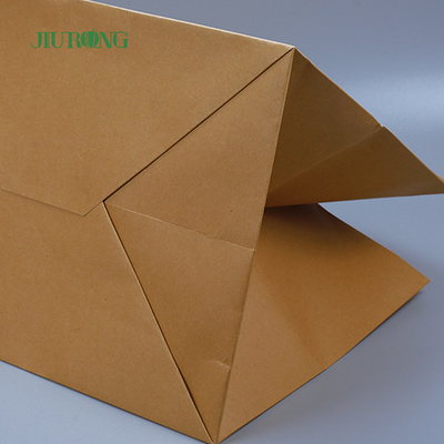 Biologisch abbaubare Papiertüte zum Mitnehmen, 320 mm hoch, umweltfreundliche Krafttüten